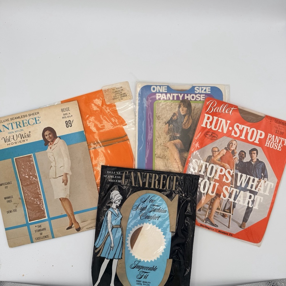 Vintage Lot Woman's Pantyhose Hosiery Stockings Nylon Stockings